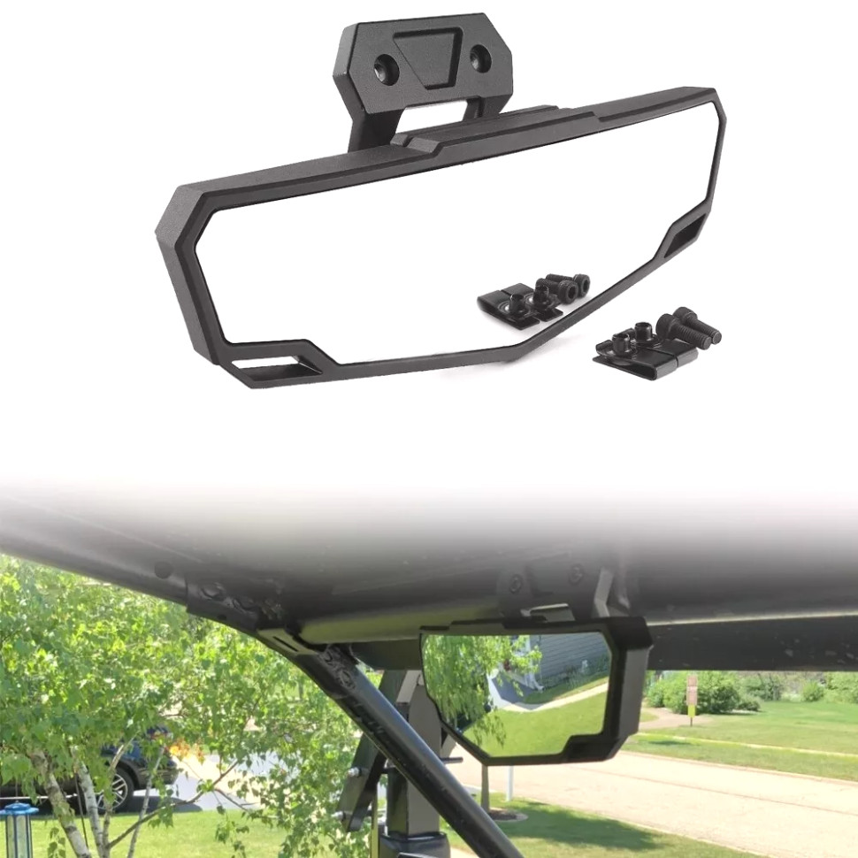 Зеркало заднего вида центральное RZR XP 1000 2024+ MTVPH0618-C 2883763 B0106-03201BK