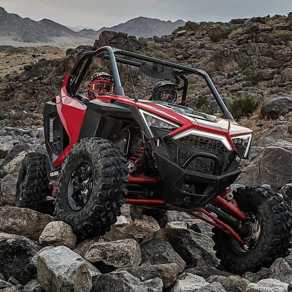Зеркало заднего вида центральное RZR XP 1000 2024+ MTVPH0618-C 2883763 B0106-03201BK