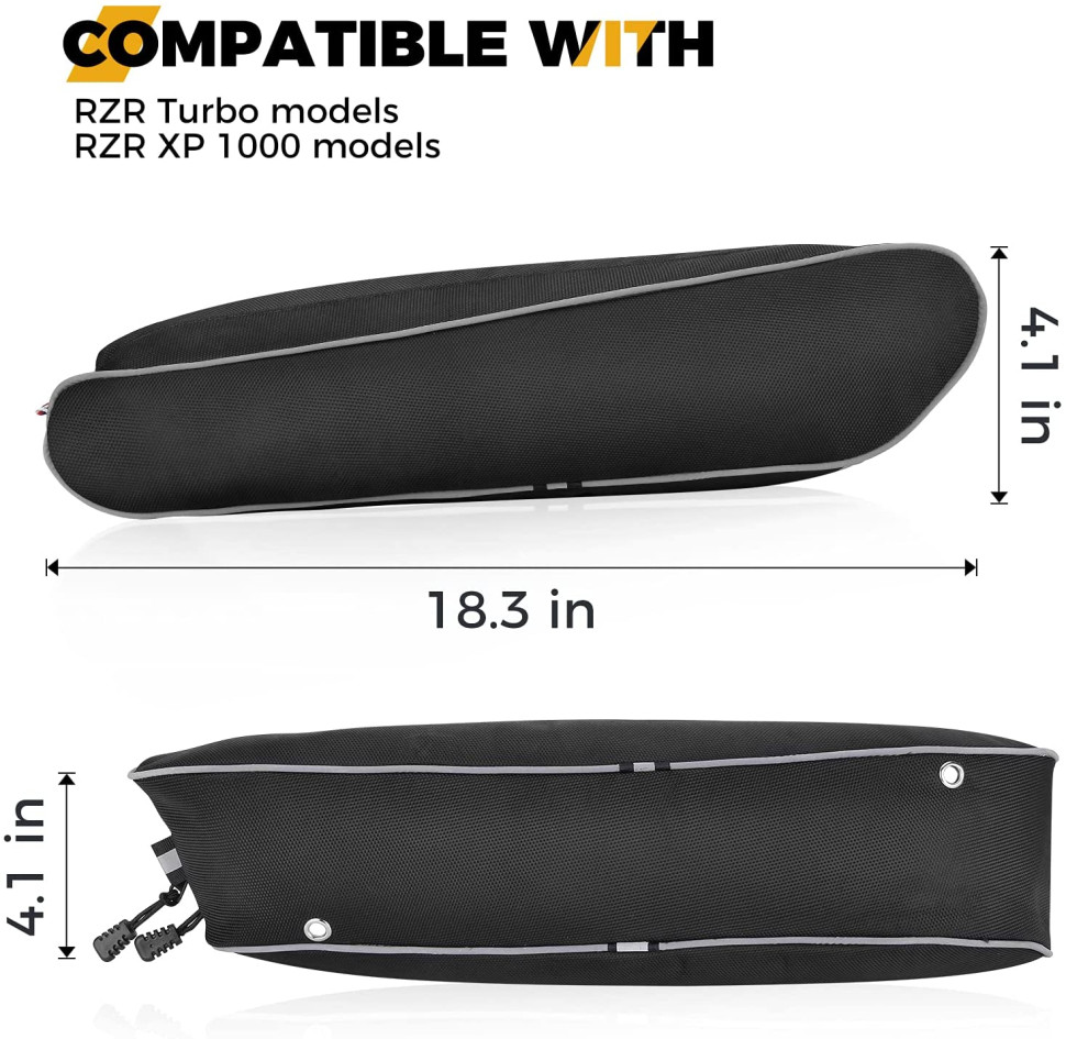 Сумки в кузов Kemimoto для Polaris RZR 1000 / Turbo B0113-08901BK