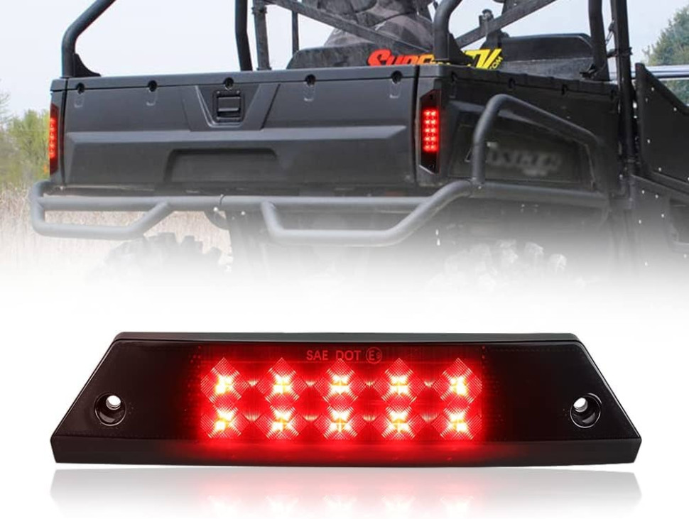 Стоп сигнал для квадроциклов / снегоходов Polaris 2411099 / SM-01252 2411099R 2411099B Тонированный