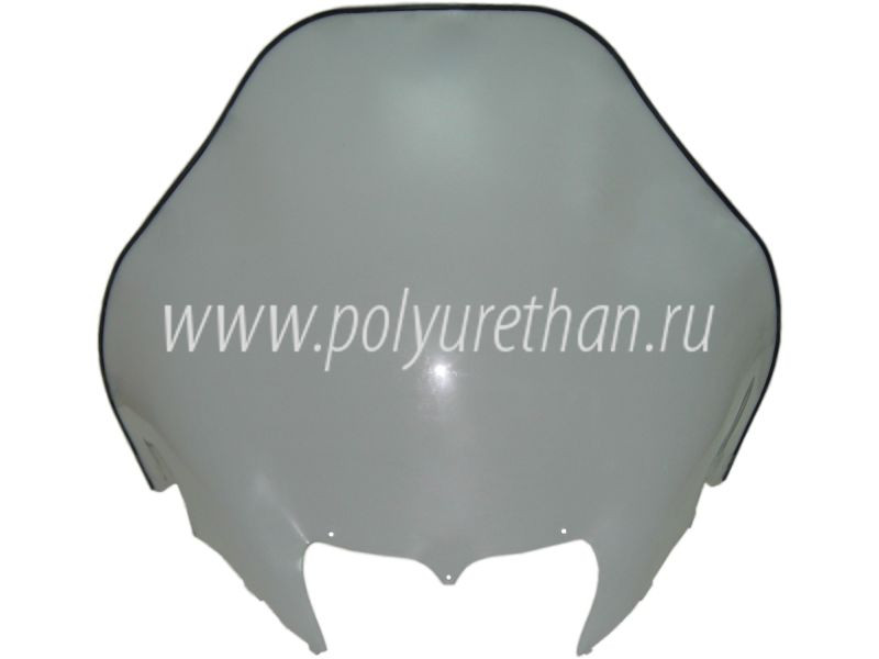 Стекло ветровое для снегохода Yamaha Viking (высота 63см, толщина 3мм, МПК) 50-44-4453Pc SMA-8FN96-50-CL
