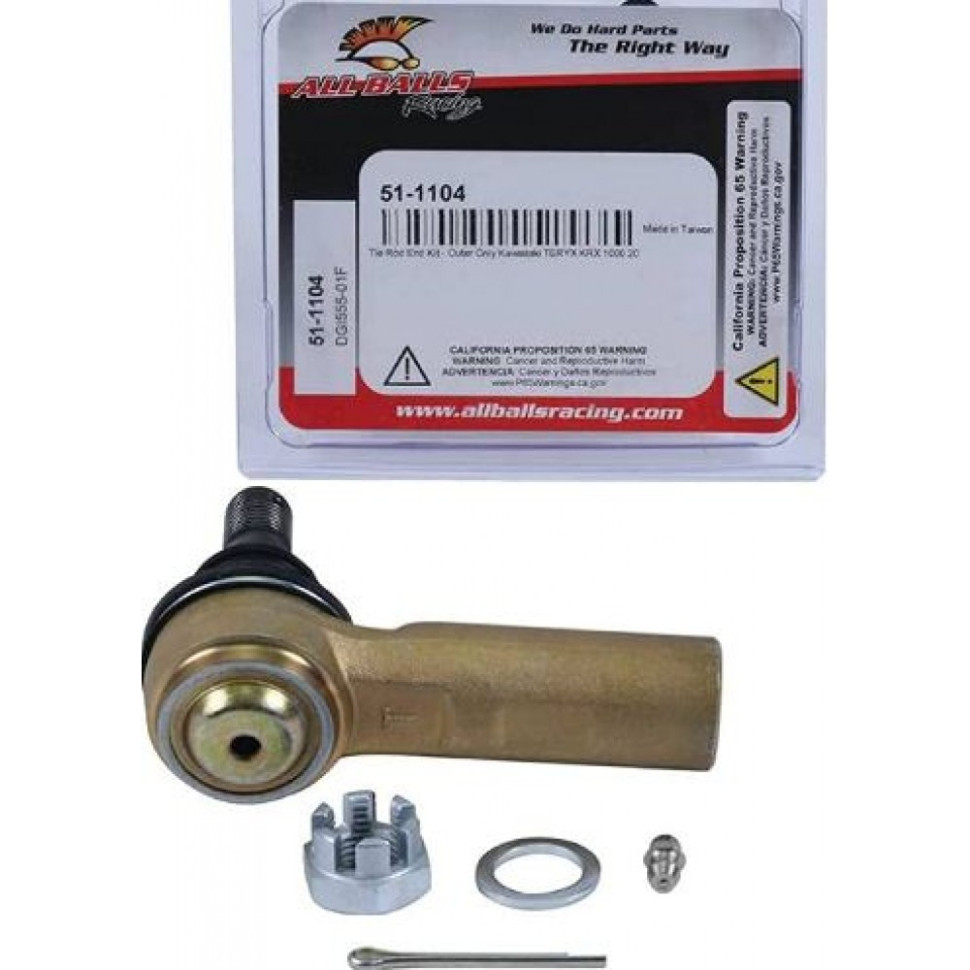 Рулевой наконечник внешний вадроцикла Kawasaki Teryx KRX 1000 2020+ 59266-0743 /51-1104 51-1104