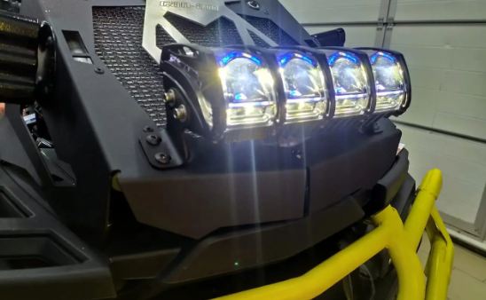 Фара светодиодная RIGIO Adapt c RGB подсветкой 210413N