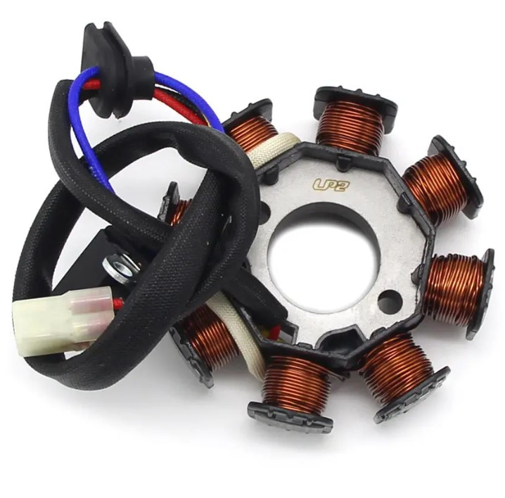 Статор генератора для квадроцикла Yamaha Raptor 90 GRIZZLY 90 BD3-H1410-00-00 BD3-H1410-00-00N