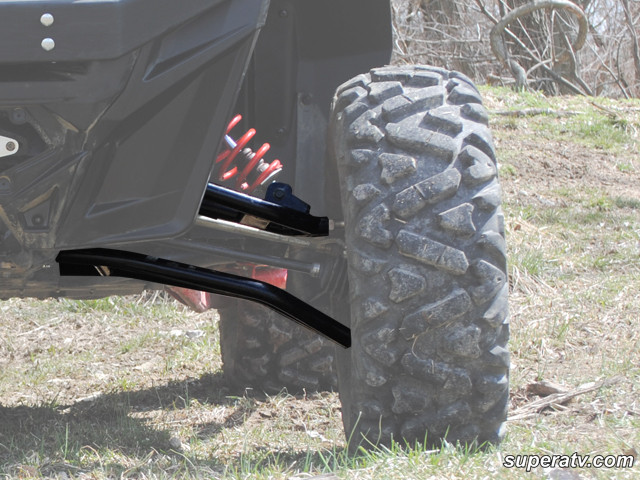 Комплект передних верхних и нижних спортивных рычагов для Polaris RZR XP 900 High Clearance Forward A-Arms Черный