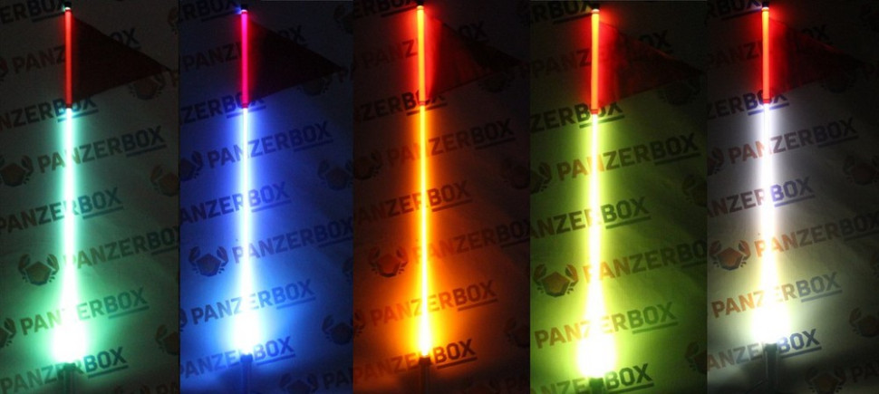 Светодиодный флагшток диаметром 16 мм Panzerbox 20мм