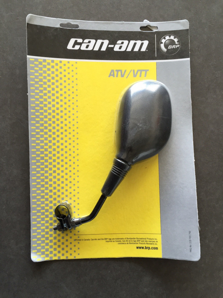 Зеркало оригинальное Can-Am Outlander  Renegade левое правое 709400406  709400407 Левое