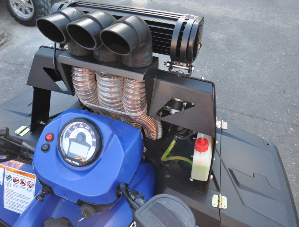 Вынос радиатора LITpro на Polaris Sportsman 500-800