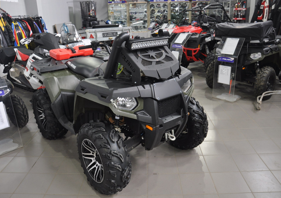 Вынос радиатора LITpro на Polaris Sportsman 500-800