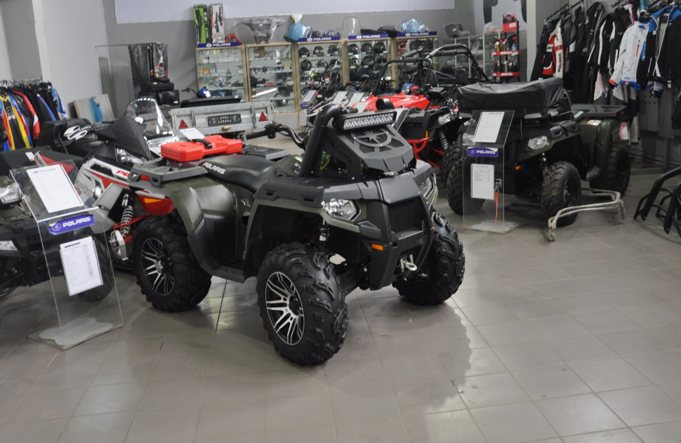 Вынос радиатора LITpro на Polaris Sportsman 500-800
