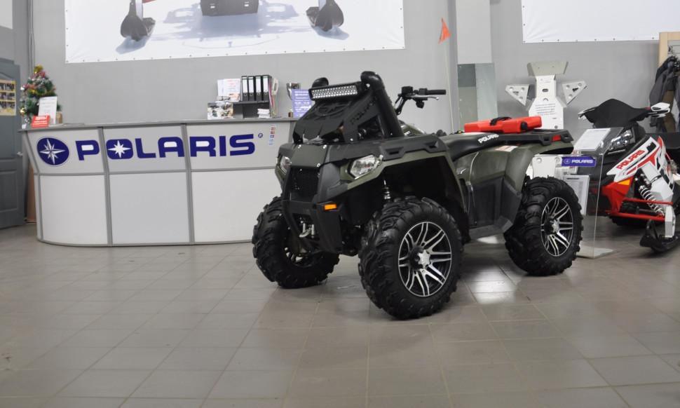 Вынос радиатора LITpro на Polaris Sportsman 500-800