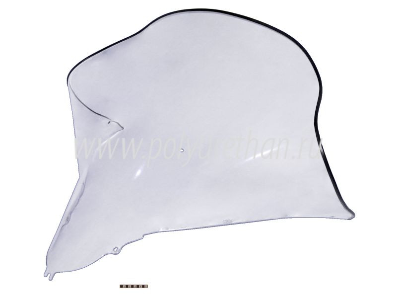 Стекло ветровое для снегохода YAMAHA RSVenture GT, TF (высота 68см, толщина 2мм, МПК) 50-44-4162Pc 8HF-77210-10-00