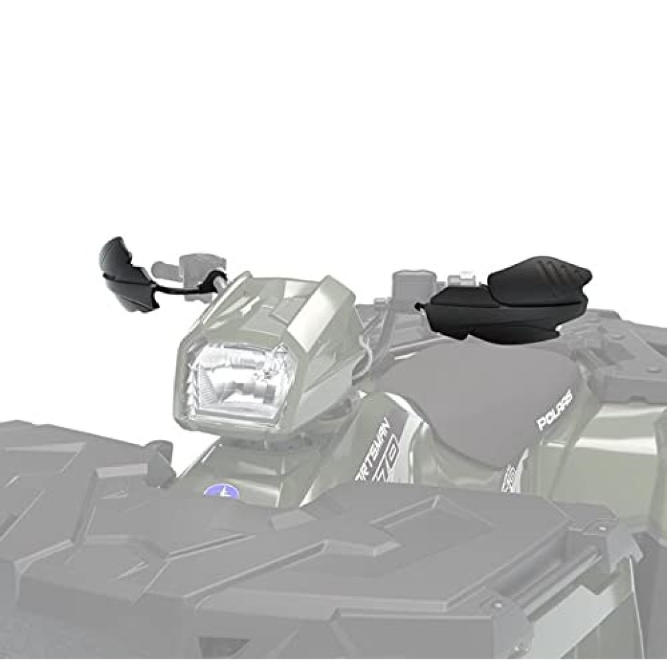Защита рук квадроцикла /снегохода в сборе с крепежом Polaris IQ/ Dragon 2876846 + 2879380 2876846N
