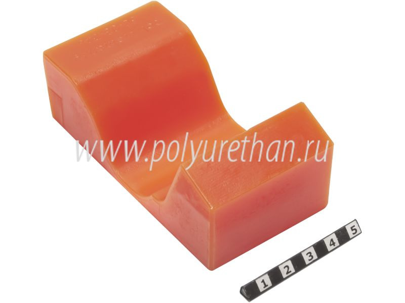 Буфер лыжи 50-03-046 8HG-23743-00 PU54/M71/оранжевый