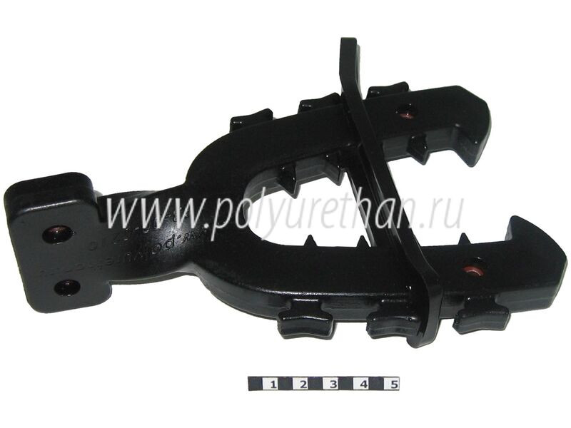 Крепление (держатель) рогатка (малое с закрученным основанием) полиуретан 33-20-021-S