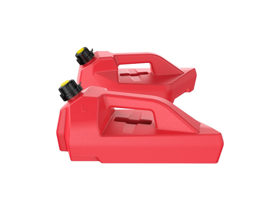 Канистры на передний багажник с площадкой Tesseract для Can-Am Outlander G2 GKA TessFuelG2Black TessFuelG2Red Красные