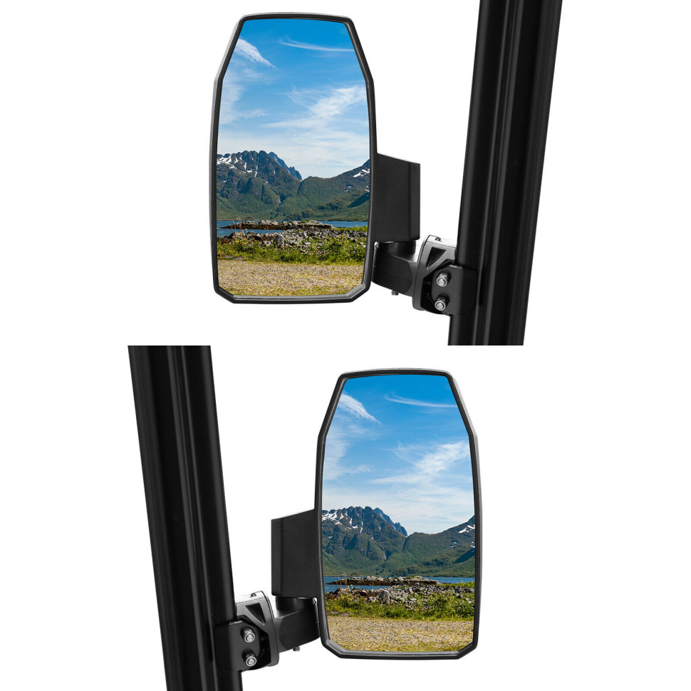 Зеркала заднего вида на профильную трубу Kemimoto для Polaris Ranger 900/1000 General B0106-07101BK