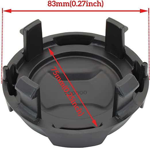 Колпачек диска Kemimoto для Can-Am BRP Maverick x3 XRC 2020 705402528 B1001-00801BK